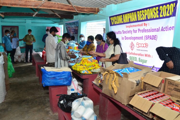 Helping the Victims of Super Cyclone Amphan